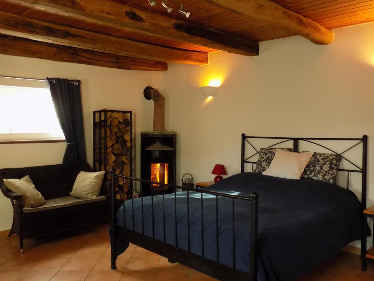 Domaine De La Mance - Maisonnette Avec Cheminee Vitrey-sur-Mance Bagian luar foto