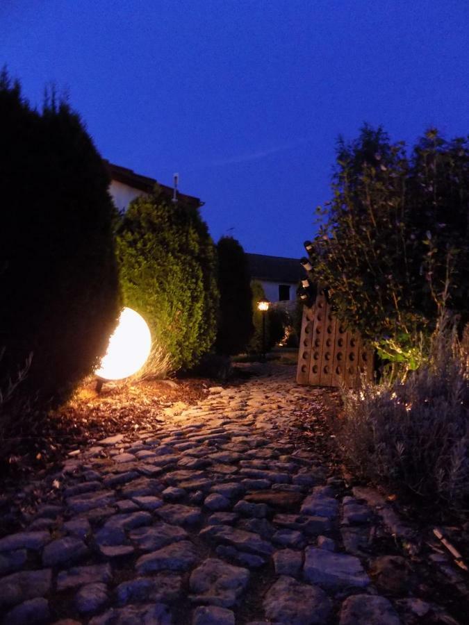 Domaine De La Mance - Maisonnette Avec Cheminee Vitrey-sur-Mance Bagian luar foto